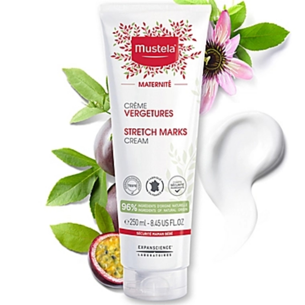 NEW Mustela Stretch Marks Cream Pregnancy Postpartum Maternity Skincare Vegan